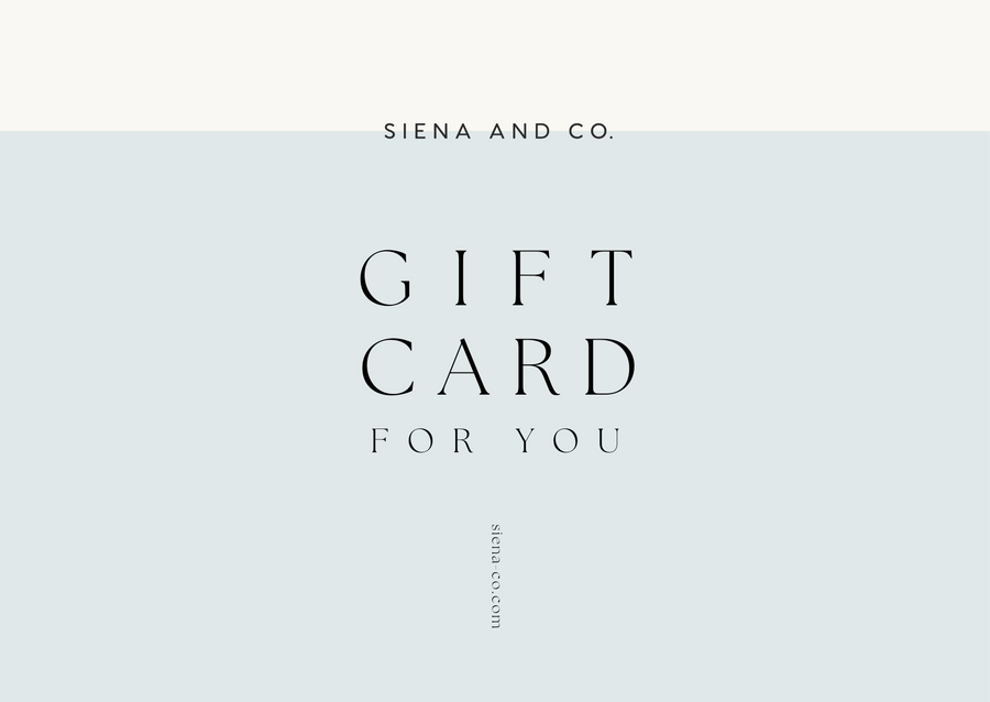 Siena and Co. Gift Card