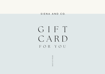 Siena and Co. Gift Card